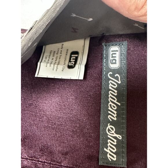 AUTHENTIC LUG Tandem Burgundy Lightweight Card Passport Wallet RFID - Picture 5 of 5